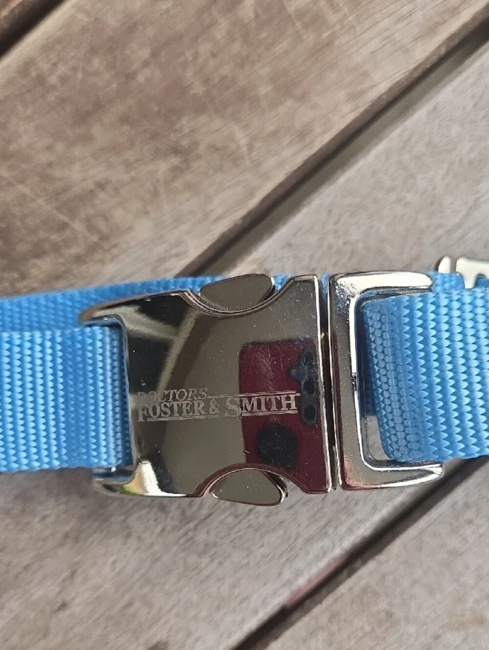 Alcott Red Treat/Food Pouch PLUS 3 Collars-  Gold, Light Blue & Royal!  Dog Pack